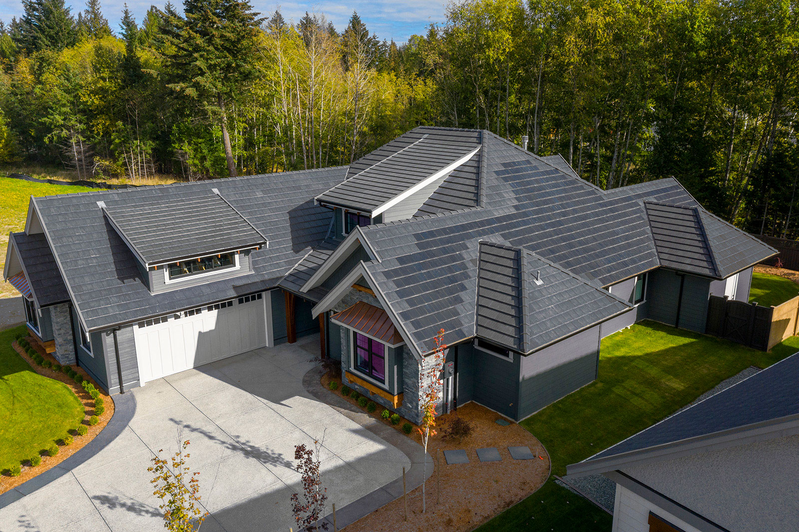 Invisible Solar tile installation